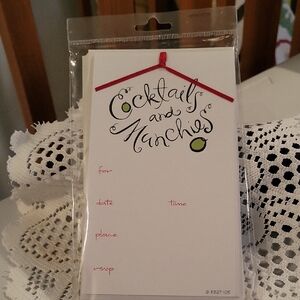 🫒Cocktails And Munchies 🥑 Invitations